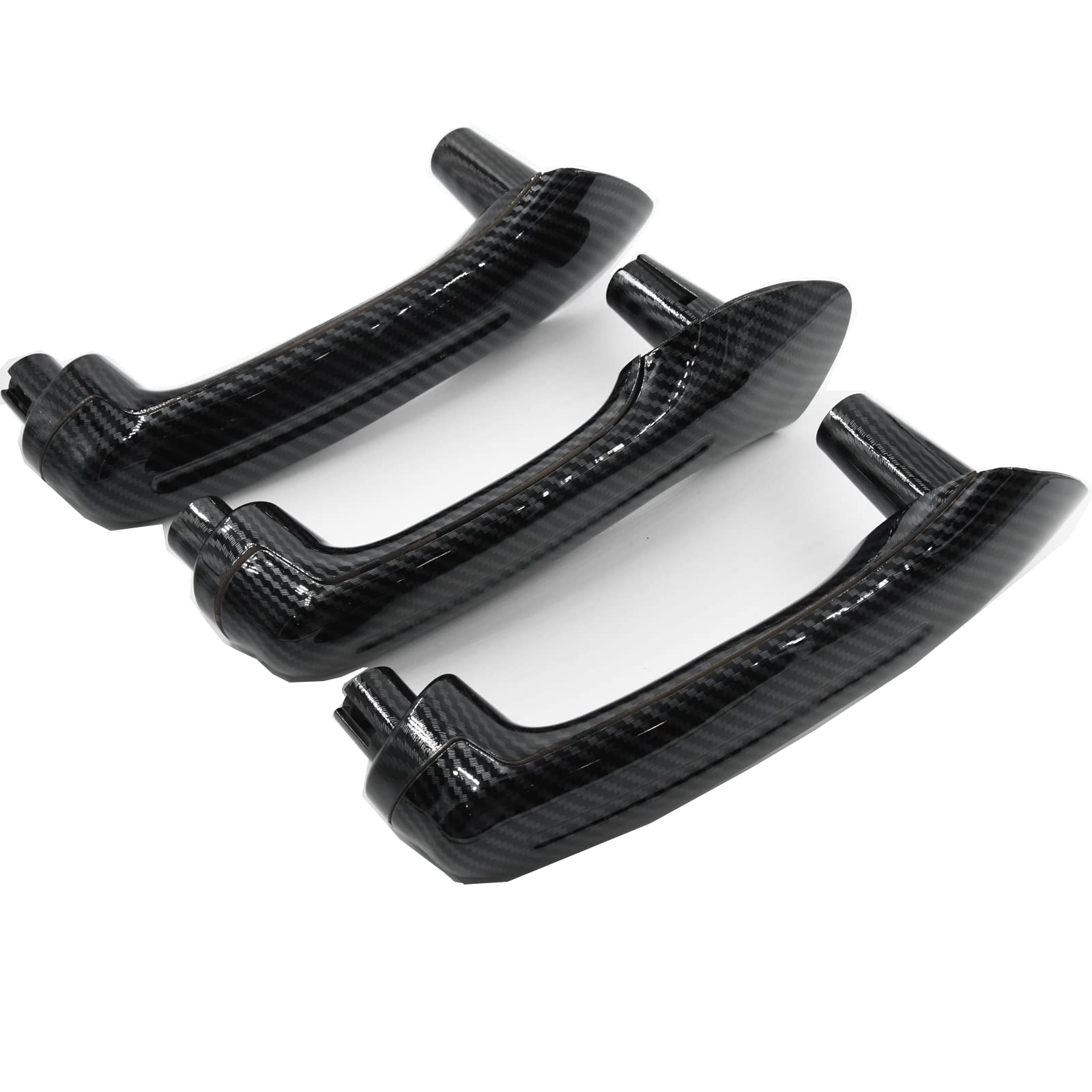 Accoudoir de poignée de porte intérieure en fibre de carbone compatible avec VW Bora Golf 1999-2004 4 MK4 1J0867171A 1J4867179A 1J0867172A 867180A 3B1867171E