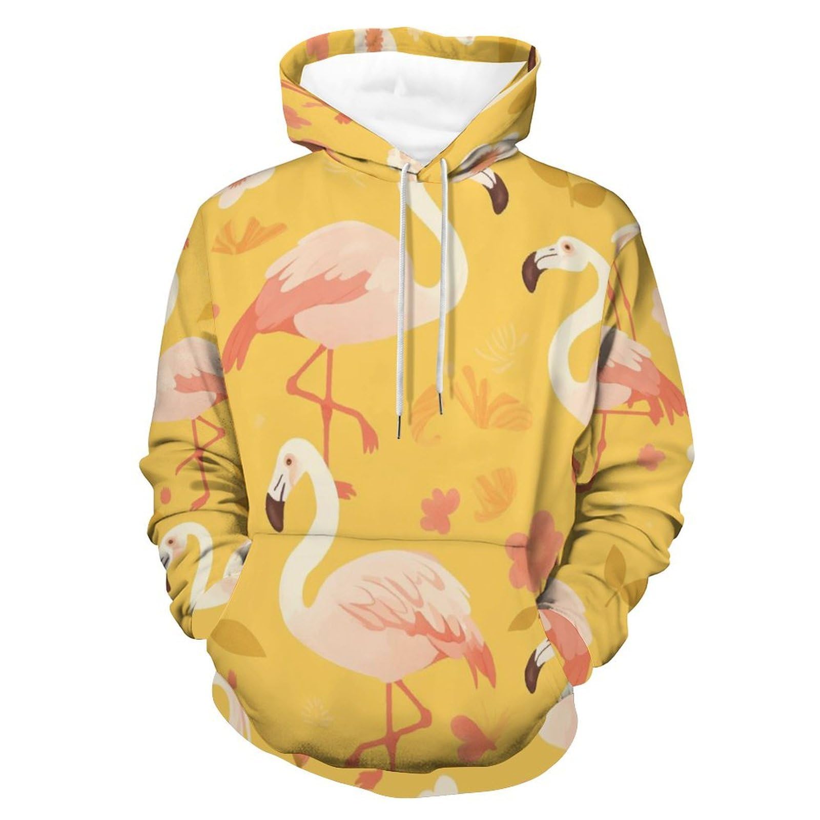 Sweat à capuche flamant rose : restez au chaud avec style - 8