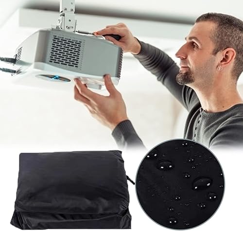 Miniatura 5 de Cubierta antipolvo para proyector de video de techo en casa o instalación al aire libre, funda de protección impermeable a prueba de polvo, 14 x 14