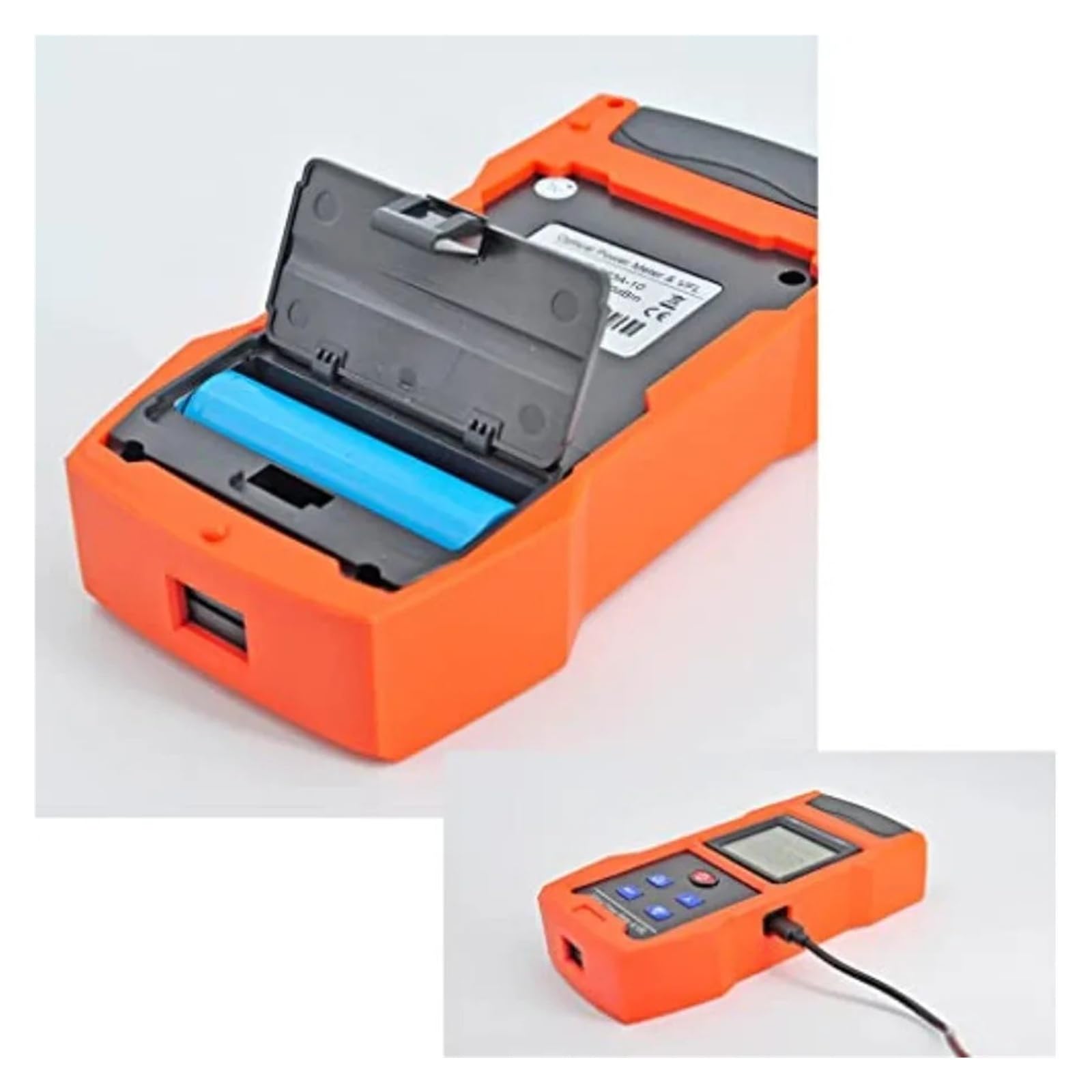 Testeur de Fiber Optique 2 en 1 TL563,-70 à + 10DBm, 8-10km, localisateur visuel de défauts VFL, Compteur de Puissance Optique Portable Haute sensibilité