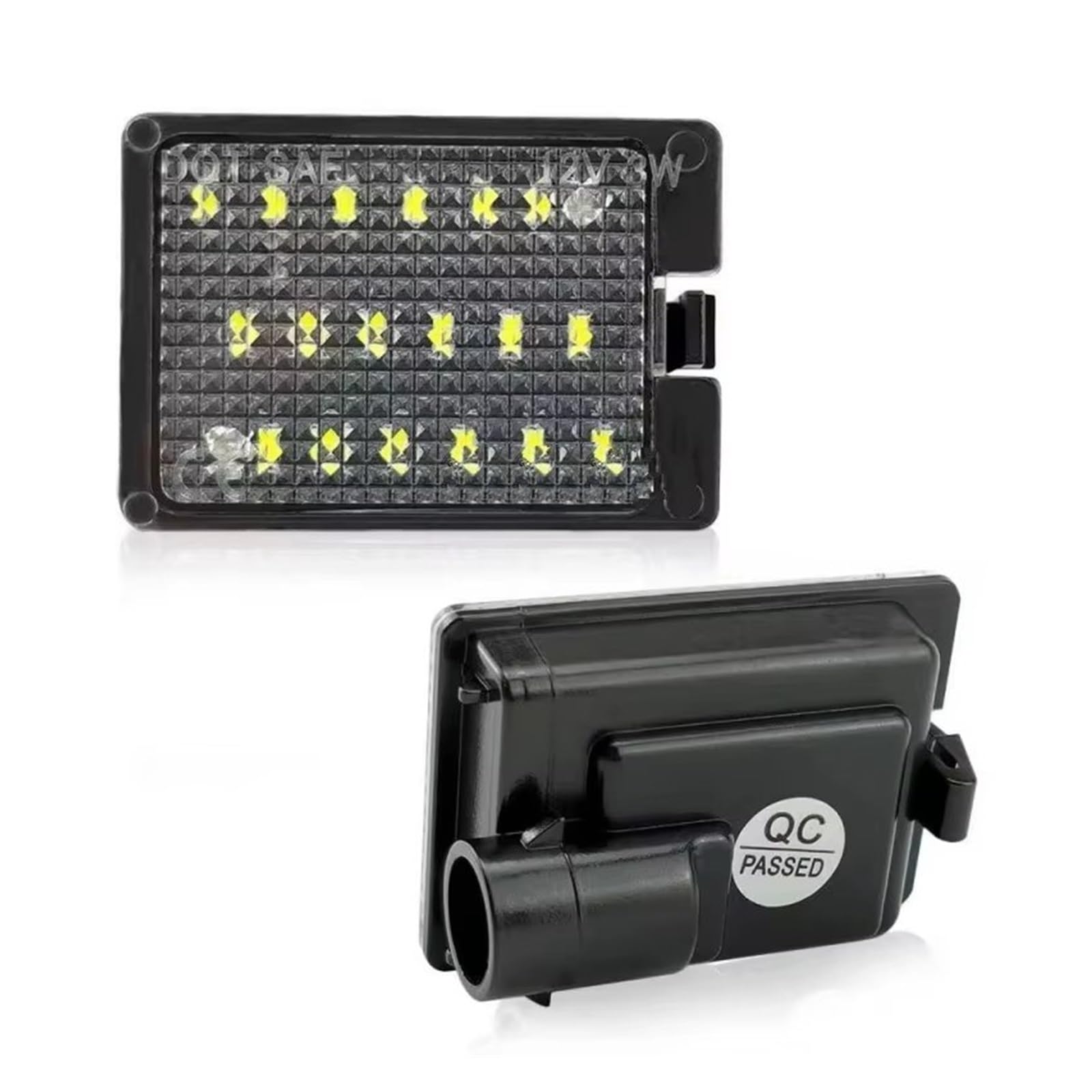 Bombillas LED matrícula Dodge Durango Citadel 2015 2016 2017 2018 2019 lámpara trasera sin error 7