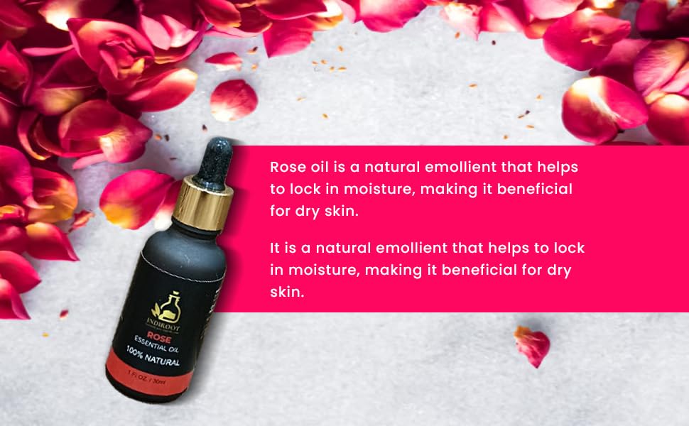 Aceite esencial de rosa damascena 100% natural 1 Fl Oz miniatura 5