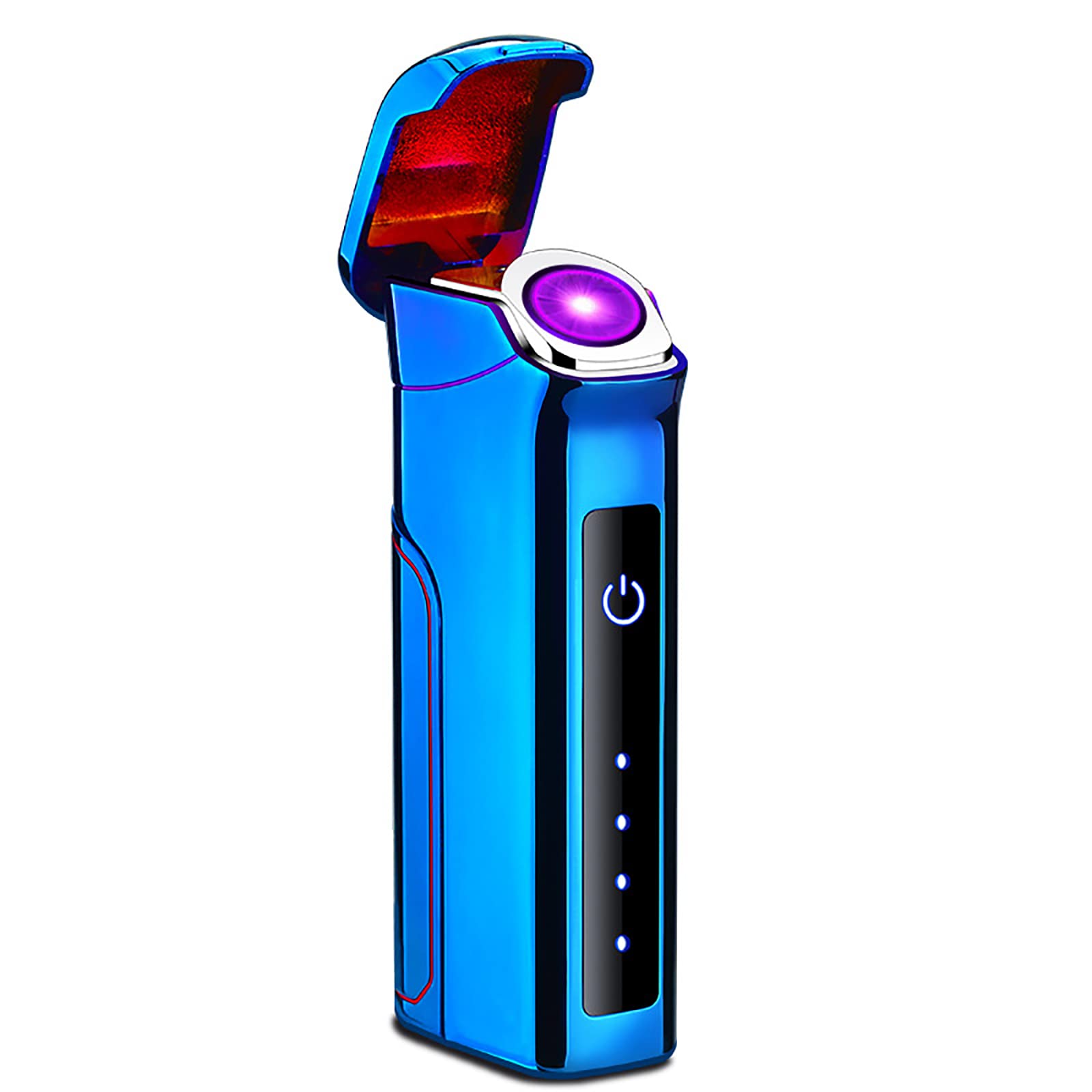Briquet arc plasma rechargeable USB coupe-vent pour bougie et camping