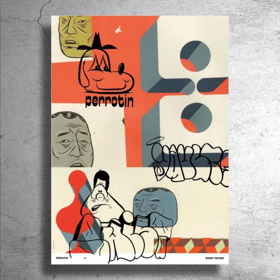 Amazon.co.jp: 込 BARRY MCGEE ポスター バリー マッギー : ホーム 