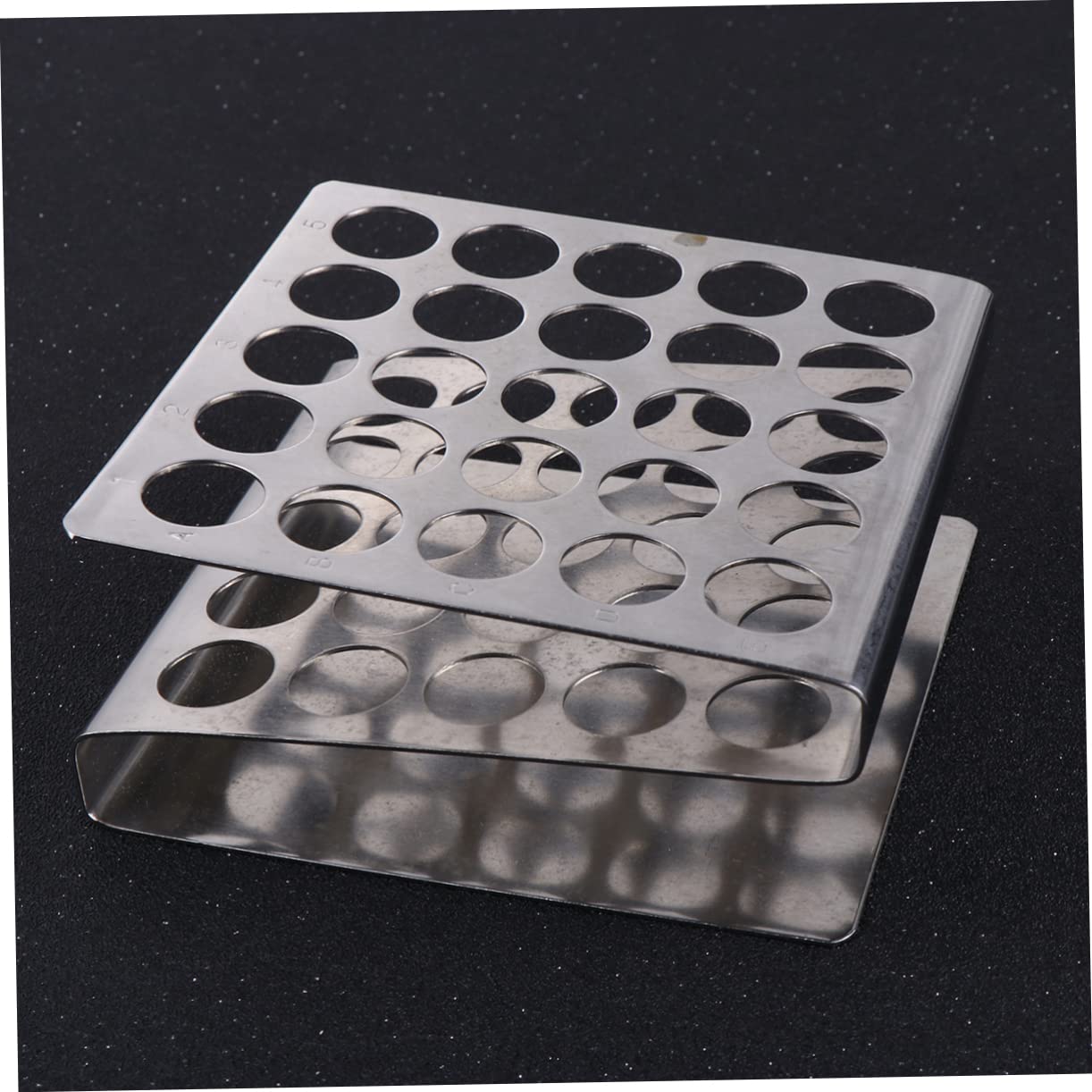 PartyKindom Titolare 3 Pezzi 25 supporto per provette da laboratorio chimica del portaprovette forniture per laboratori scolastici supporto per tubi di prova di legno provetta vassoio
