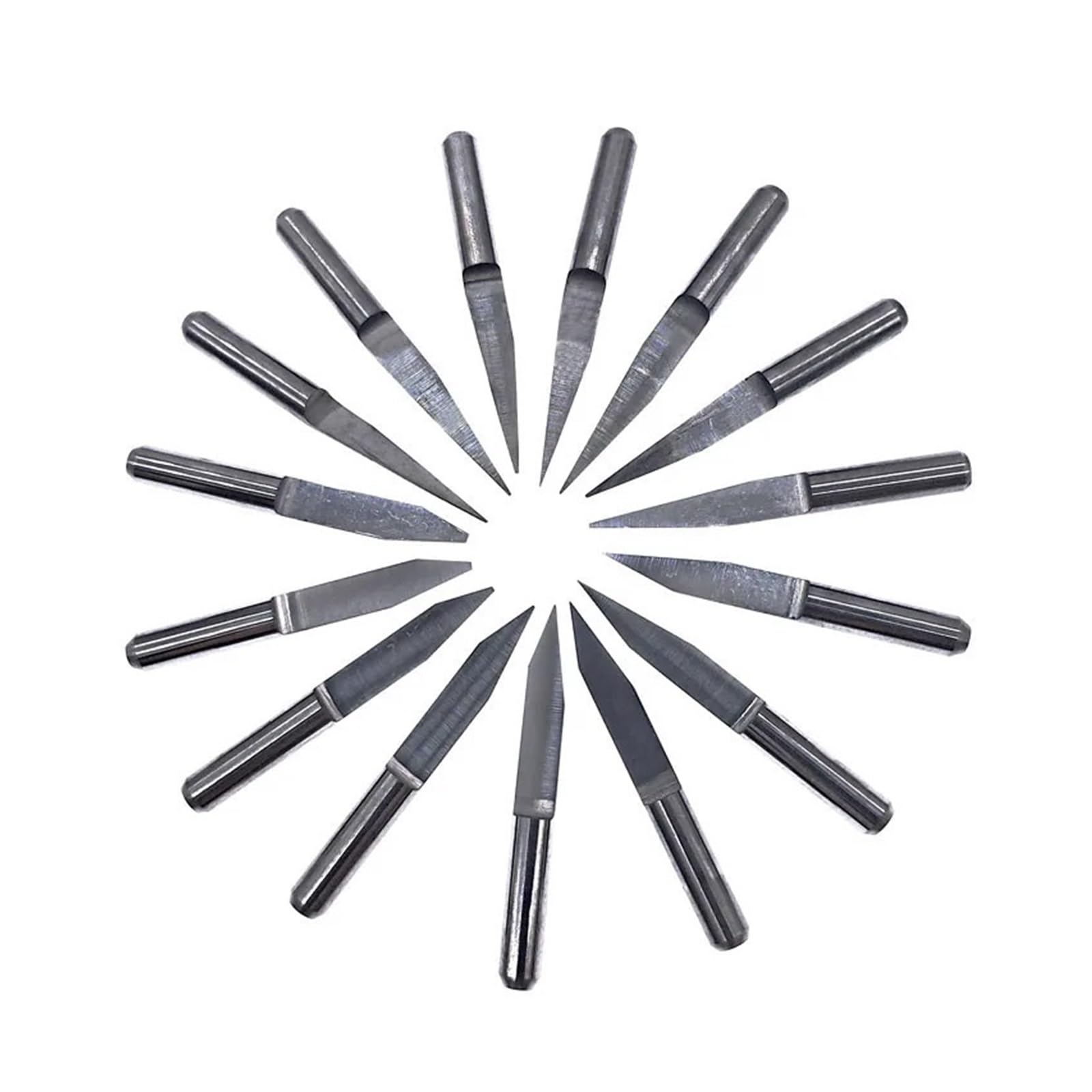 Titan TC10112 Solid Carbide End Mill, Regular Length, 2 Flute, Square End, 30 Degree Helix, ALTIN Coated, 3/16