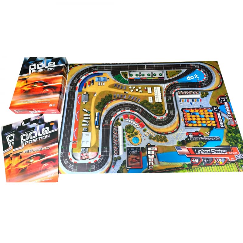 Pole Position Juego estratégico de Carreras de Coches ESP/Eng