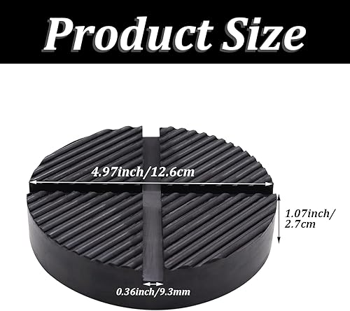 Miniatura 2 de Almohadilla universal de goma para gato de piso, almohadilla protectora de riel de marco lateral de soldadura por pellizco, adaptador de almohadilla