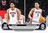 Koa Peat/Brayden Burries 2026 Topps Now - 98 University of Arizona Basketball