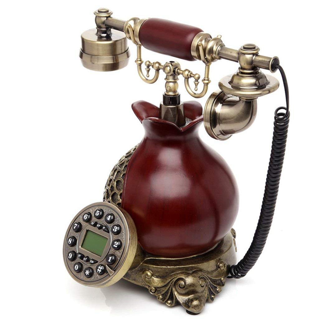 Kreatywny telefon w stylu retro, telefon do domu i biura