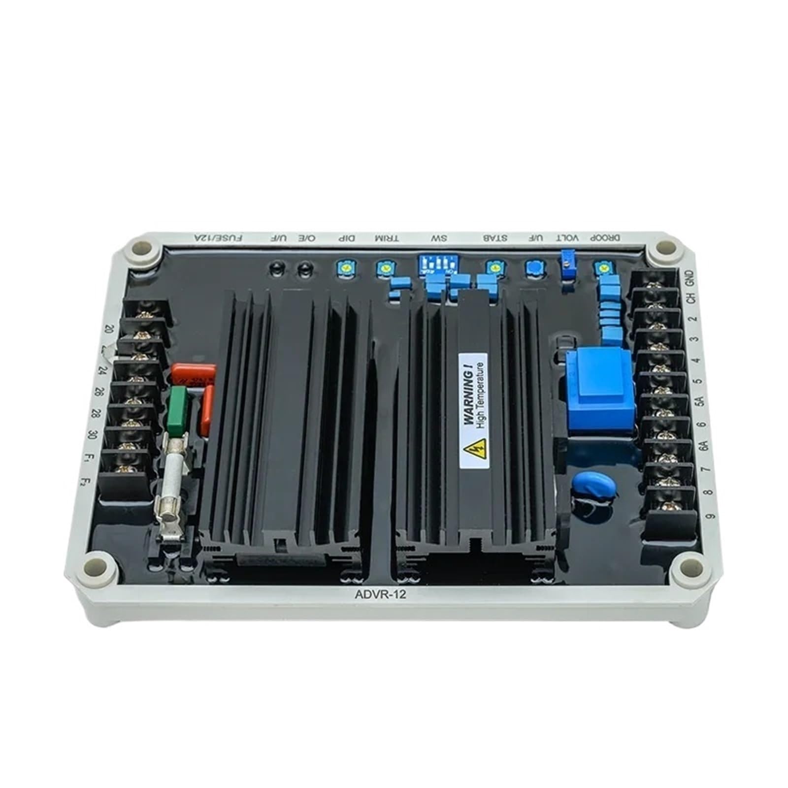 WQGQPXOB 1pcs Automatic Voltage Regulator AVR ADVR-12 Replaces VR6 k65-12B K125-10B AVC125-10 AVC63-12
