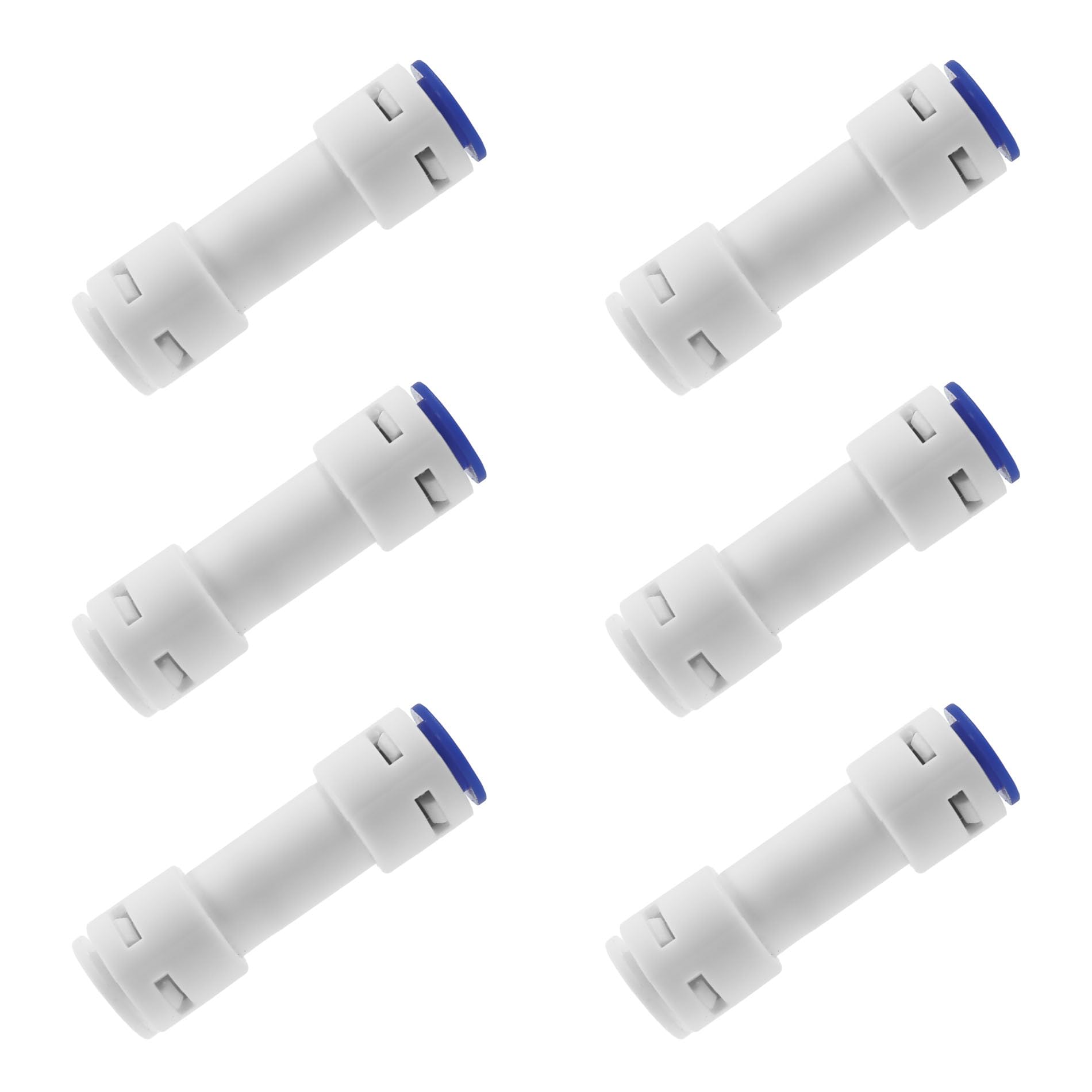 Amazon.co.jp: 1/4インチクイックコネクトチェックバルブ、6個プッシュ