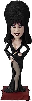 Royal Bobbles Elvira Mistress of The Dark V2 8 Inches Tall Collectible Bobblehead Statue Premium Polyresin Figure
