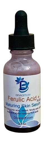 Ácido Ferúlico Plus, Suero para la Piel Madura Con Gota Kola, Ácido Ferúlico, Ácido Hialurónico y más, por Diva Stuff