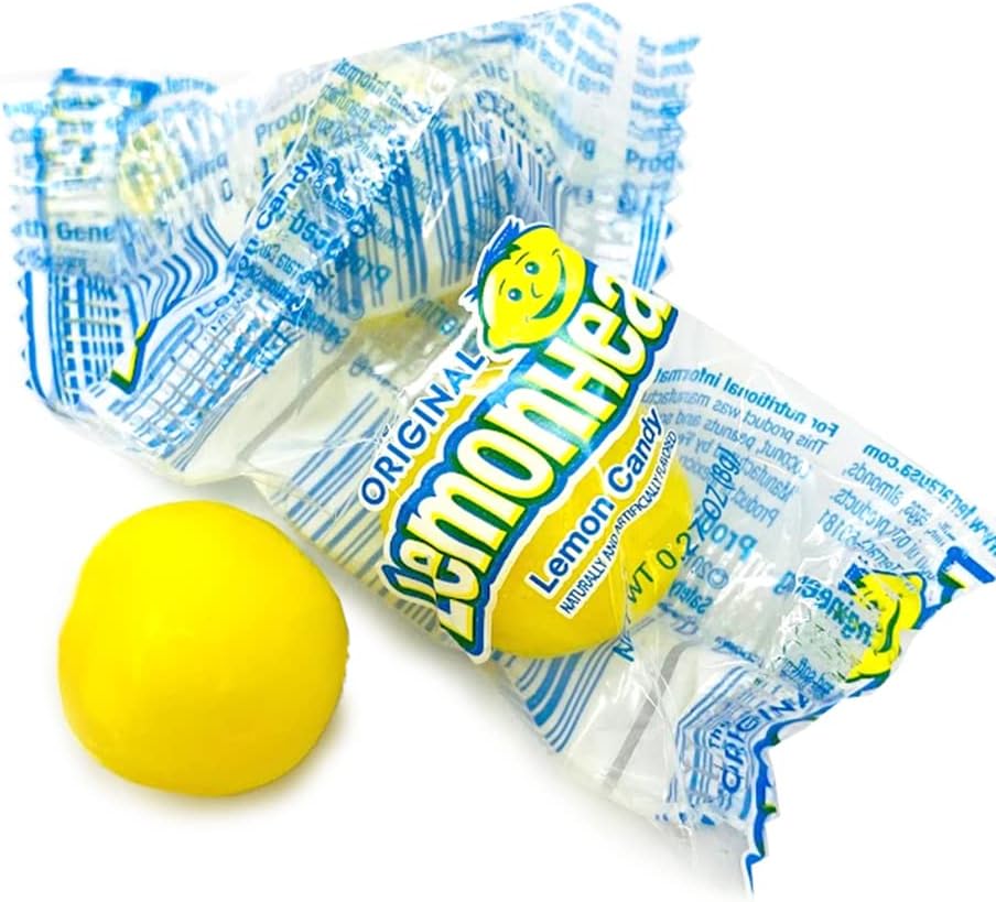 Original LemonHead Candy Wrapped Bulk | 1 Pound