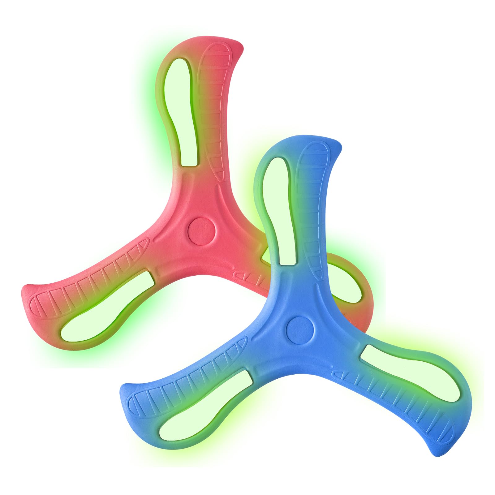 PEAPIN 2 PCS Boomerang, Frisbee for Kids, Boomerang for Kids, Outdoor Outing Beach and Sports Frisbee Toys for Beginners and Children