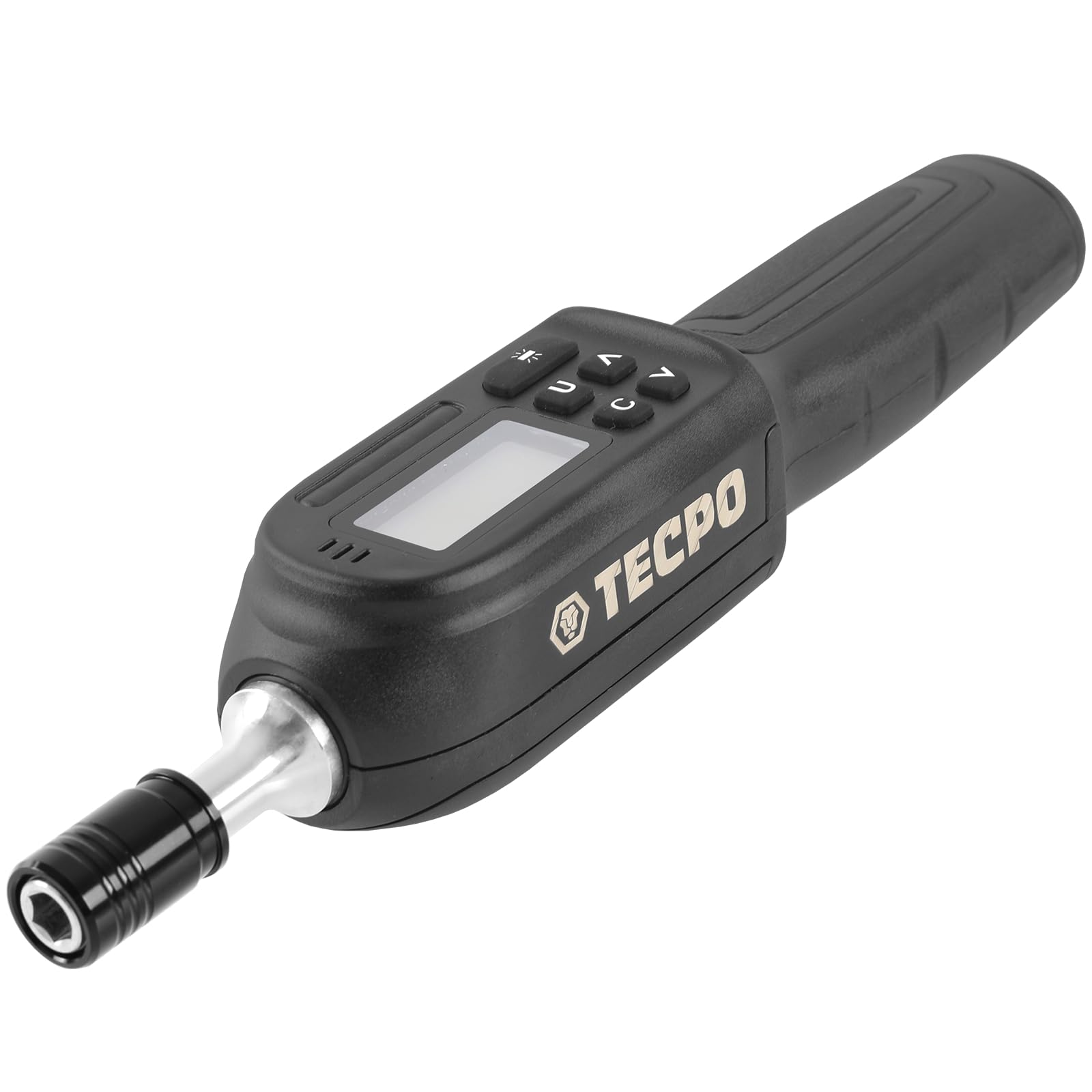 TECPO Destornillador dinamométrico digital de 1/4 pulgadas, 0,3 – 8 Nm, juego de destornilladores dinamométricos ajustables, juego de herramientas para coche, bicicleta, modelismo y bricolaje