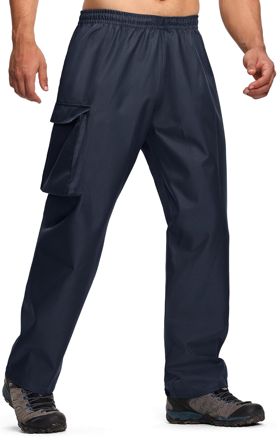 ZITY Men’s Rain Over Pants Waterproof Heavy Duty Thick Hiking Pants Golf Pants with Lightweight Packable Bag ZITY Men’s Rain Over Pants Waterproof Heavy Duty Thick Hiking Pants Golf Pants with Lightweight Packable Bag