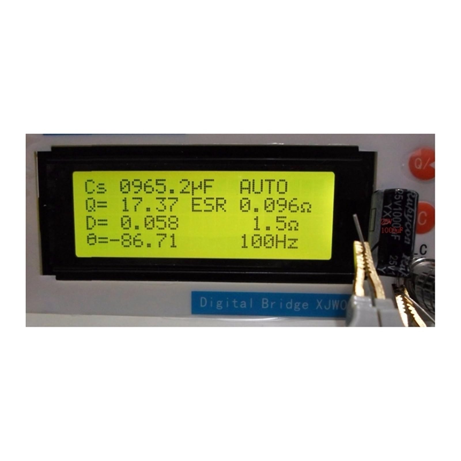 Probador LCR de Puente Digital de 0,3% Resistencia, inductancia, capacitancia Medidor LCR Digital | As Shown C