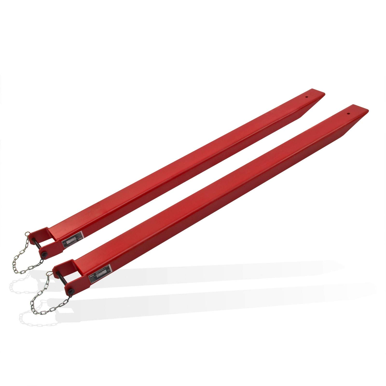 2 x Stapler Gabelstapler Gabelverlängerungen Gabelschuhe Zinkenverlängerung Verlängerung für Staplergabel 180x12,5x7,2 Typ 2 (2 Stk)