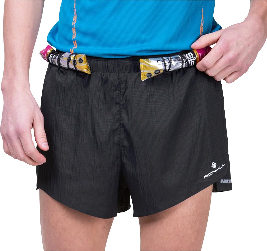 Ronhill Running, Men's Tech Race Short, All Black, S