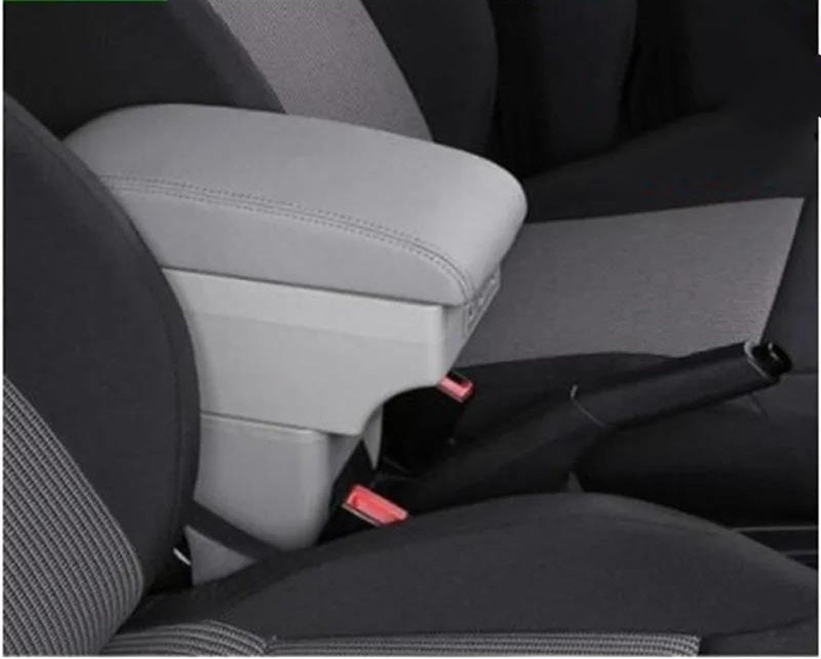 Ysdsls C Style Titanium 7Usb Car Armrest Box Interior Parts Storage With Usb Accessories For Rav4