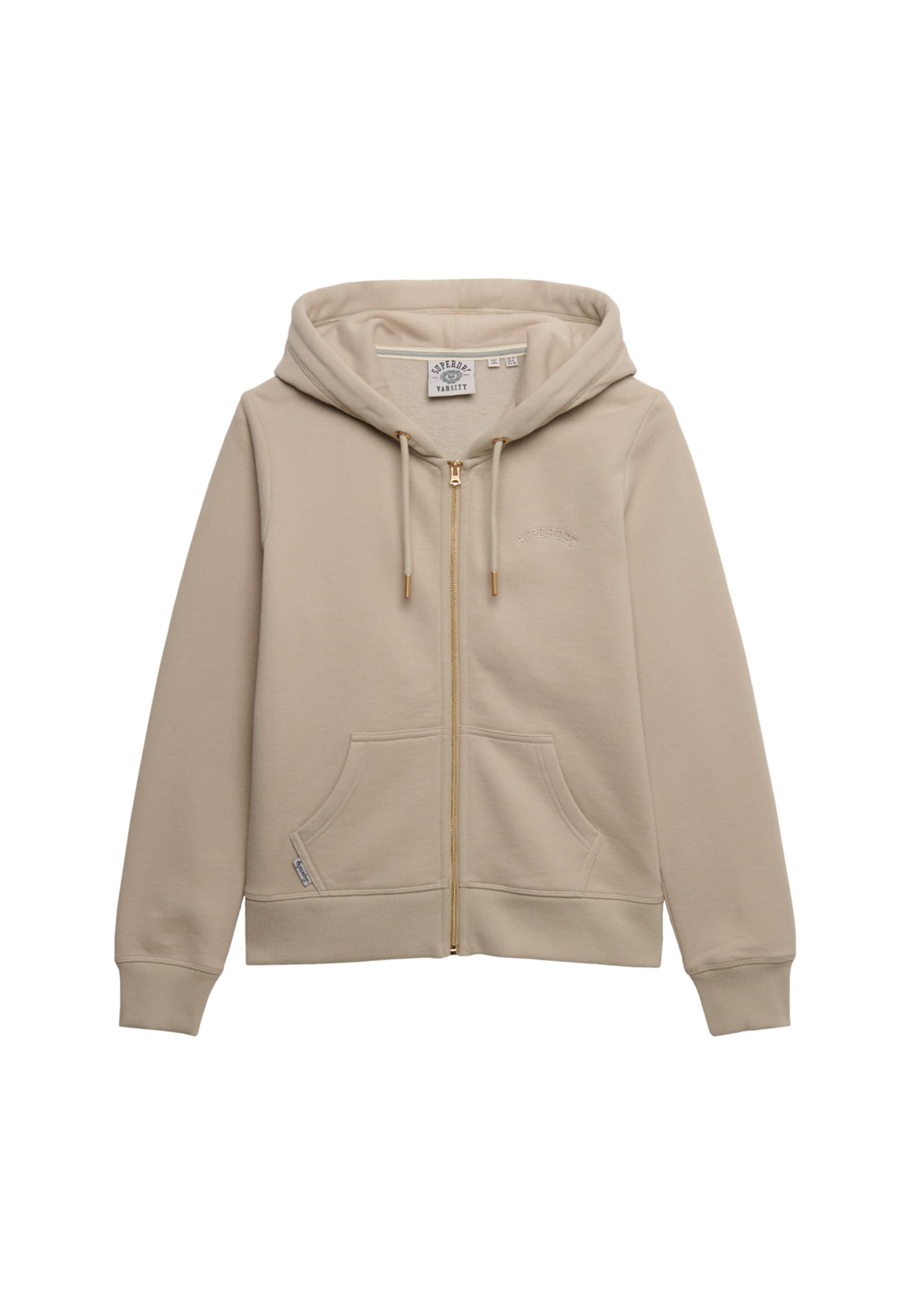 Superdry Essential Logo Ziphood HB W2012672A Feather Grey 10