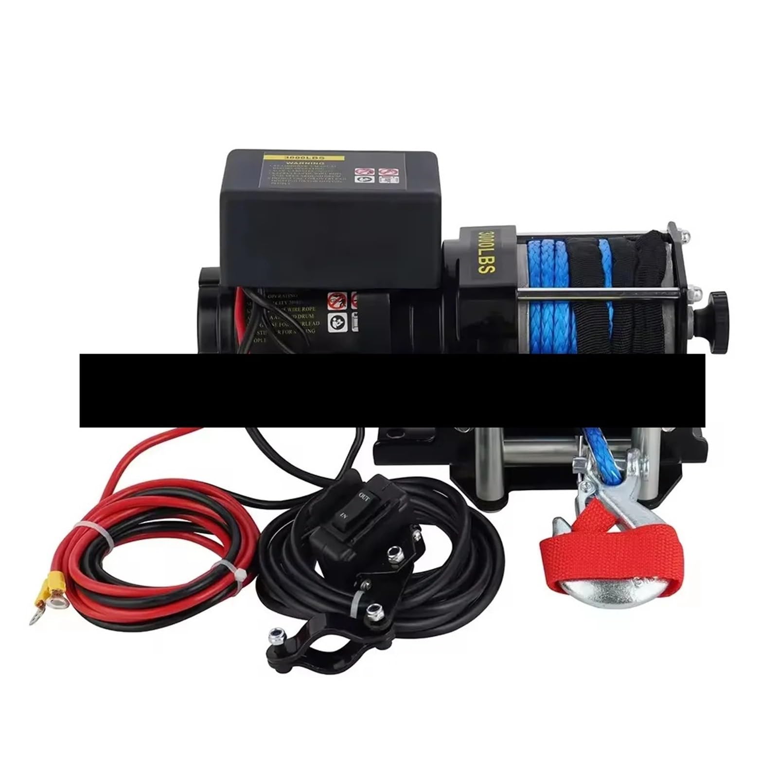 Wyciągarka, Wciągarka Elektryczna 12 V/24 V O Udźwigu 3000 Funtów, do garażu(24v)