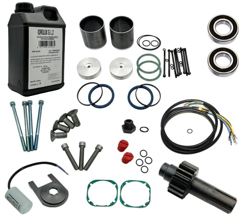 BFT KIT REVISIONE COMPLETO PER RIPARAZIONE MOTORE SUB INTERRATO KIT COMPLETO PER RIPARAZIONE MOTORE BFT SUB INTERRATO (ESCLUSI SUB G - E SUB CON RALLENTAMENTO) ML402