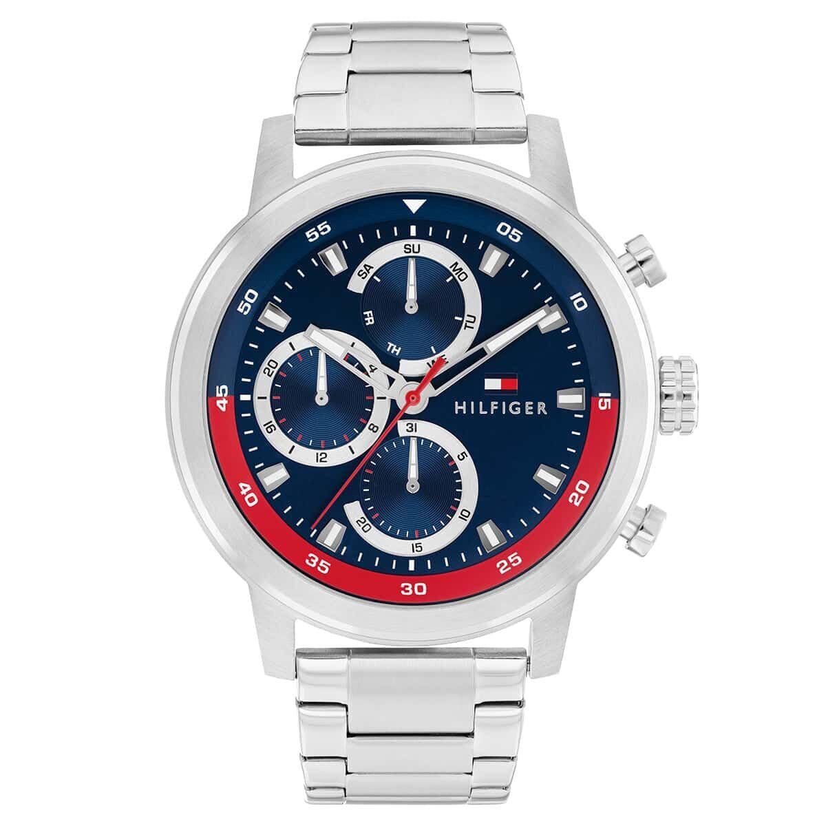 Rocky Quartz Blue Round Dial Men's Watch | Stainless Steel Strap Material | Watches for Man | Watches for Men Analog - TH1792179-image-20