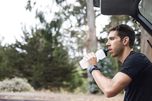 Miniatura 9 de Correas de repuesto para reloj Fitbit Surge, correa de silicona compatible con hebilla de metal y rastreador de fitness, correa de pulsera original