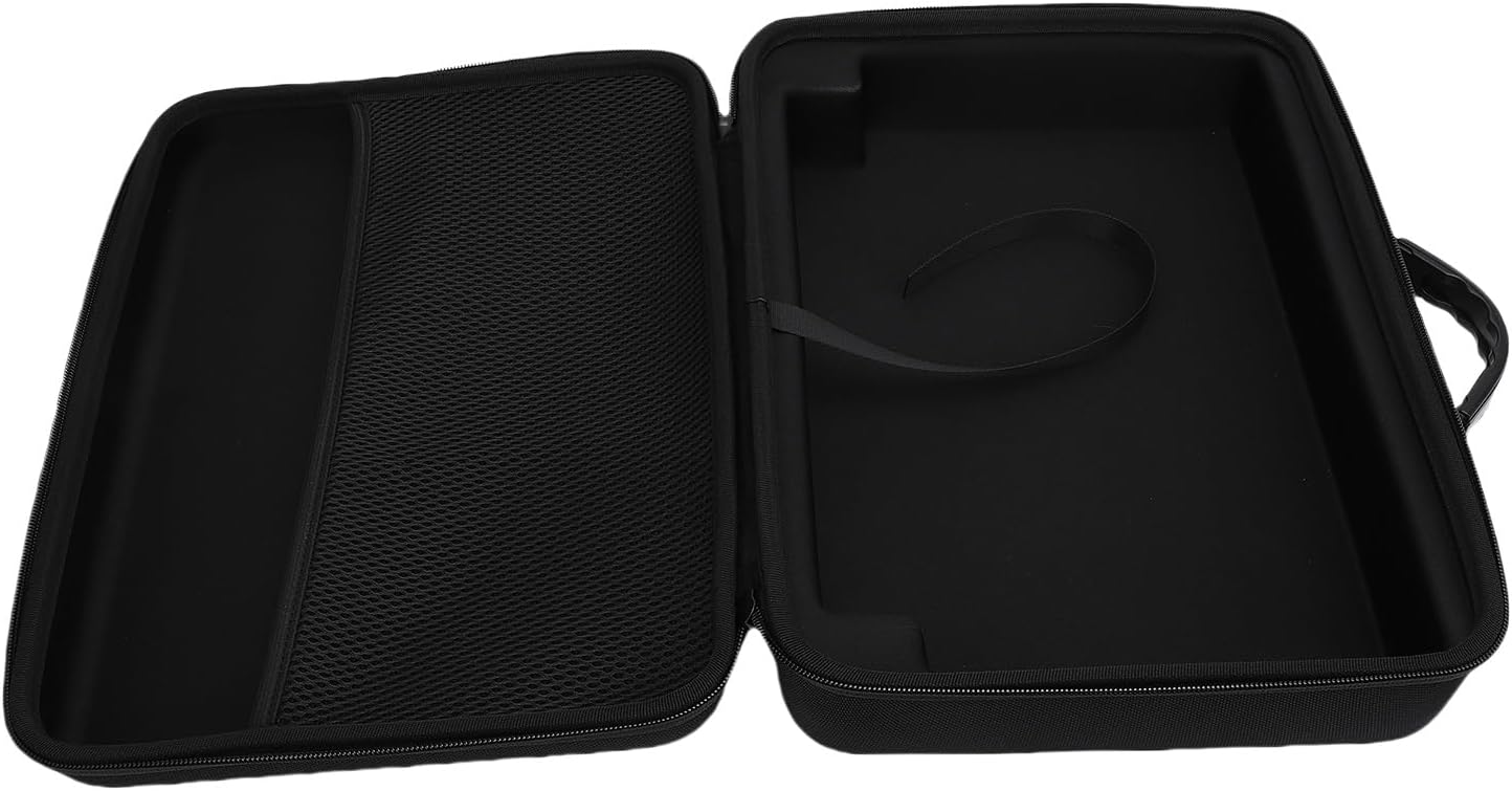 Hard Travel Case for TR150 Portable Printer Carrying Case, TR160 iP110 Wireless Mobile Printer Storage Bag, Hard EVA Housing Adjustable Divider Mesh Pocket Travel Storage Ba