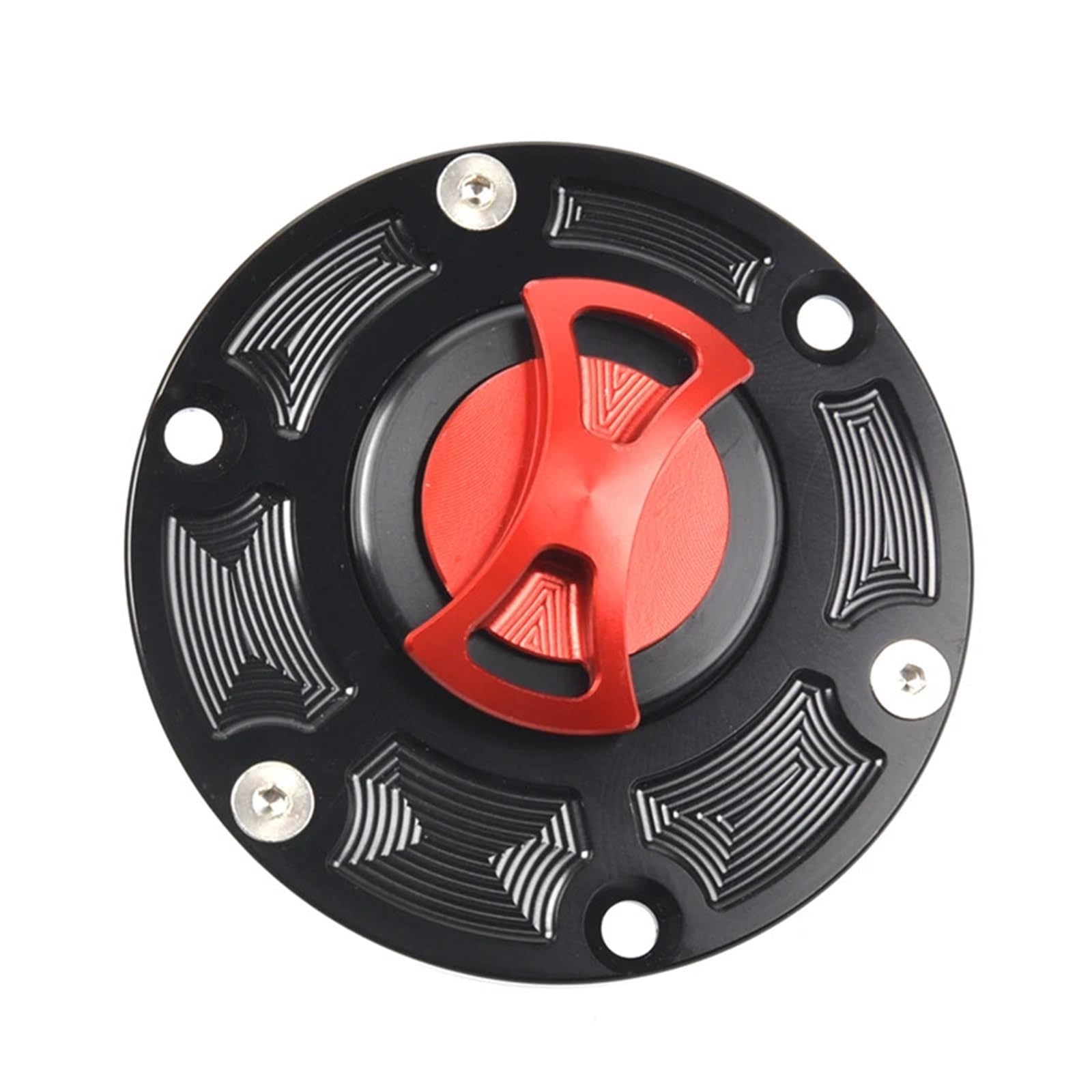 Pasuje do Moto Guzzi Rocket III Cagiva wszystkie lata motocykl CNC pokrywa wlewu paliwa Blokowanie wlewu paliwa(Black)