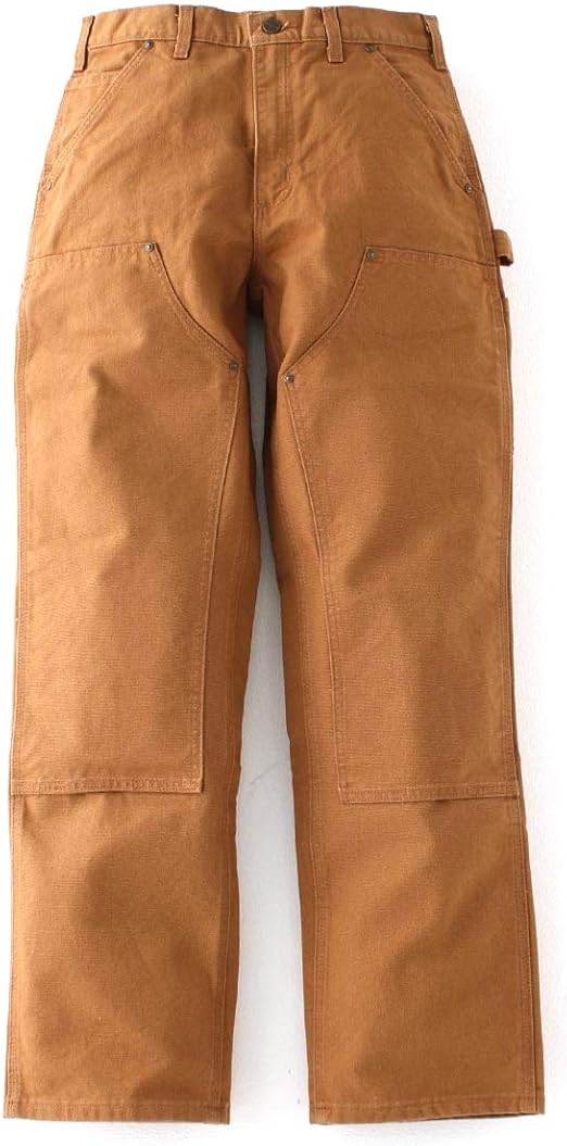 カーハートペインターパンツ ウォッシュ加工ダブルニー B136USAモデルメンズ Carhartt カーハート ペインターパンツ ダブルニー 厚手 12oz