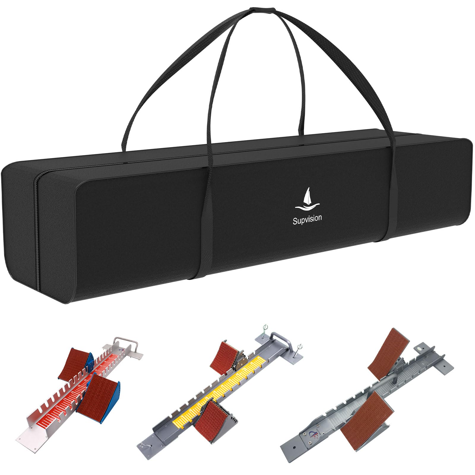 37.4in Foldable Duffle Bag Fits Starting Blocks with an Overall Length of Less Than 35 Inches Extra Large Travel DuffelTote GymBag with Zippers and Handles Sports Oxford Cloth Bags