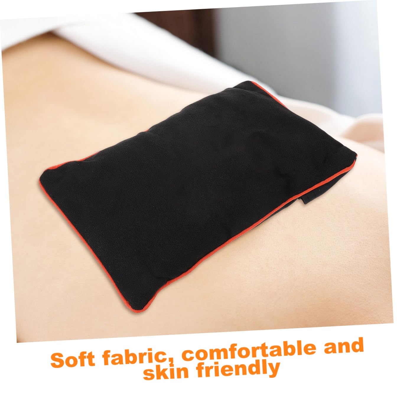 Cabilock Cuscino Termico in Sale per Microonde, Fascia Lombare Riutilizzabile in Stoffa, Rilassa e Lenisce la Tensione per Ufficio e Viaggio
