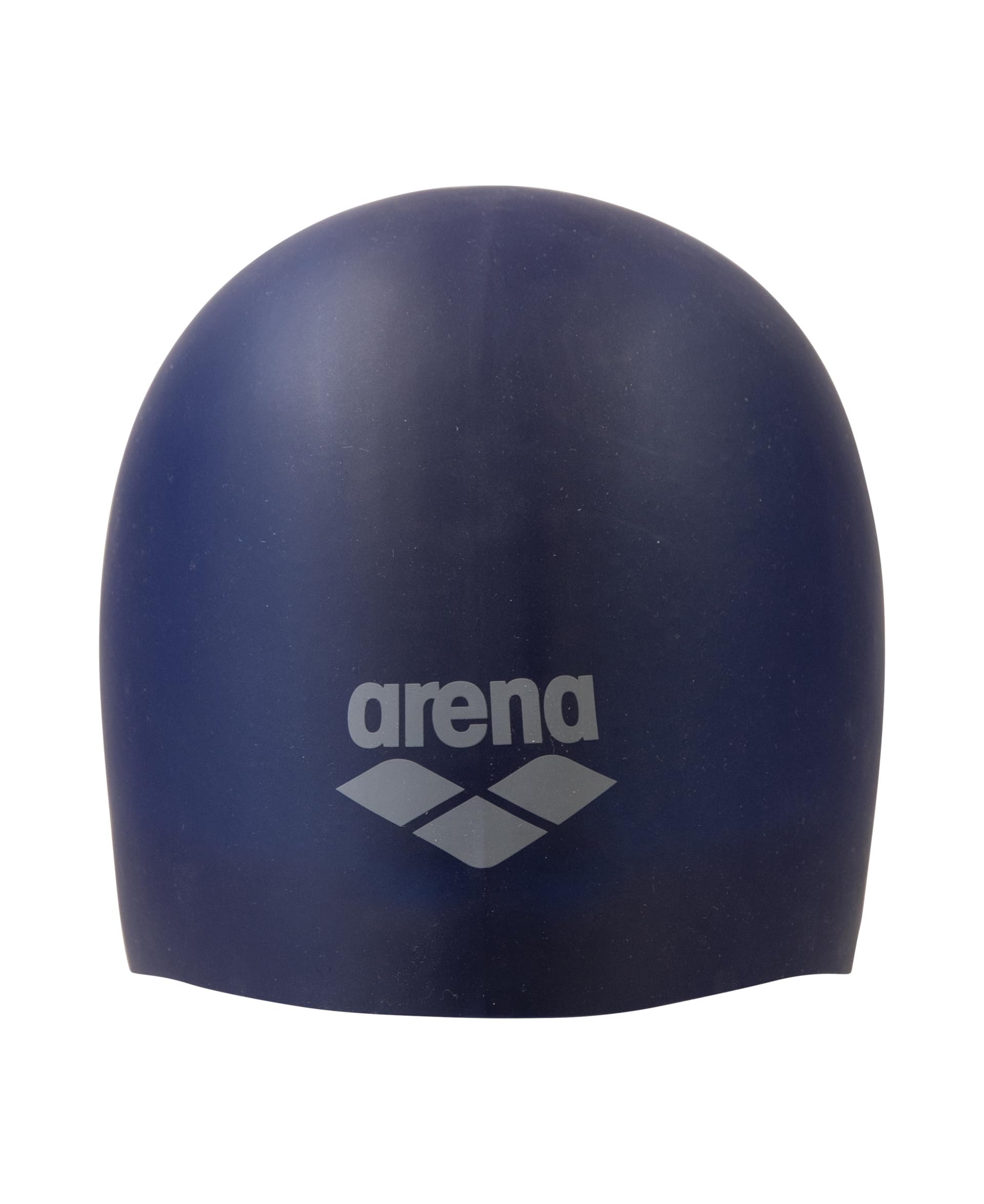Arena Unisex Long Hair Silicone Swim Cap Comfortable Extra Soft High Elasticity Bathing Cap for Women and Men Everyday Use and Training, Navy/Sea Foam
