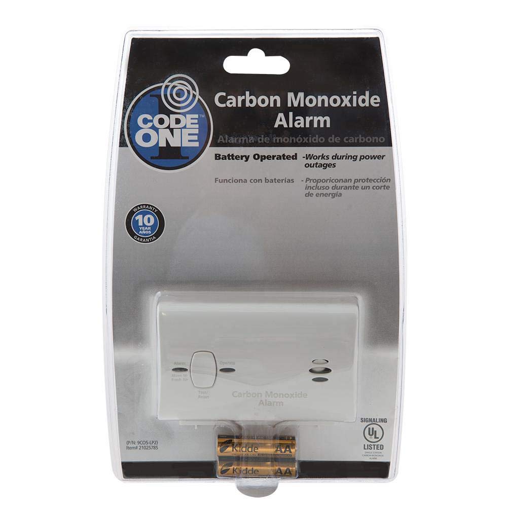 Kidde KN-COB-B-LPM Détecteur de monoxyde de Carbone à Piles