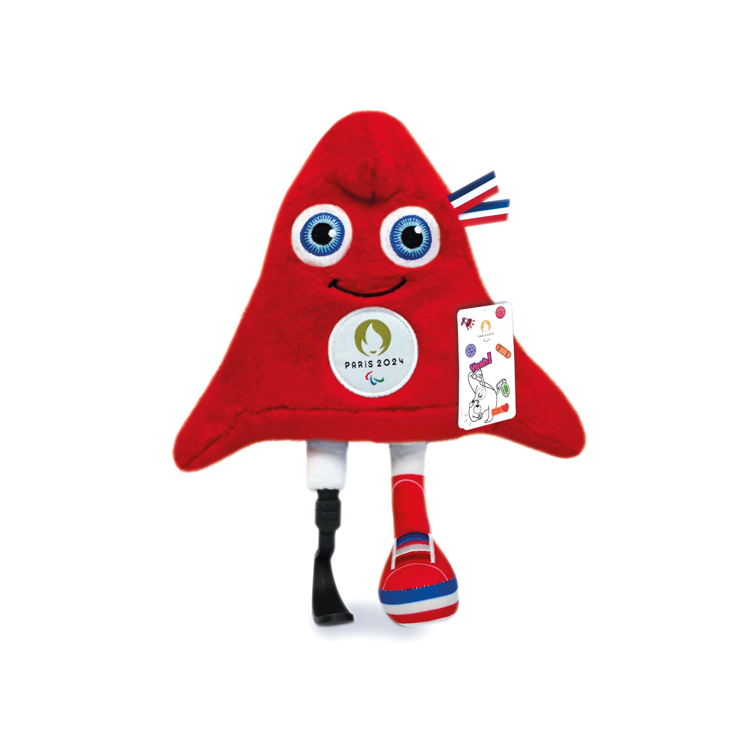 Doudou Et Compagnie Plüschtier „Phryge“ – Offizielles Maskottchen Paris 2024, 25 Cm, Rot