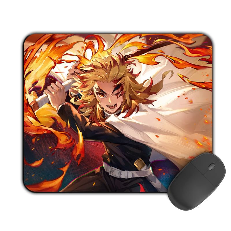 Kirmada Printed Designer Mouse Pad Rengoku Art (200MM X 240MM X 3MM) Enhance The Gaming and Work Performance Comfortable and Precise Non-Slip Water Proof Demon Slayer Mouse Pad. (B0D7J5XNPT) Amazon Price History, Amazon Price Tracker