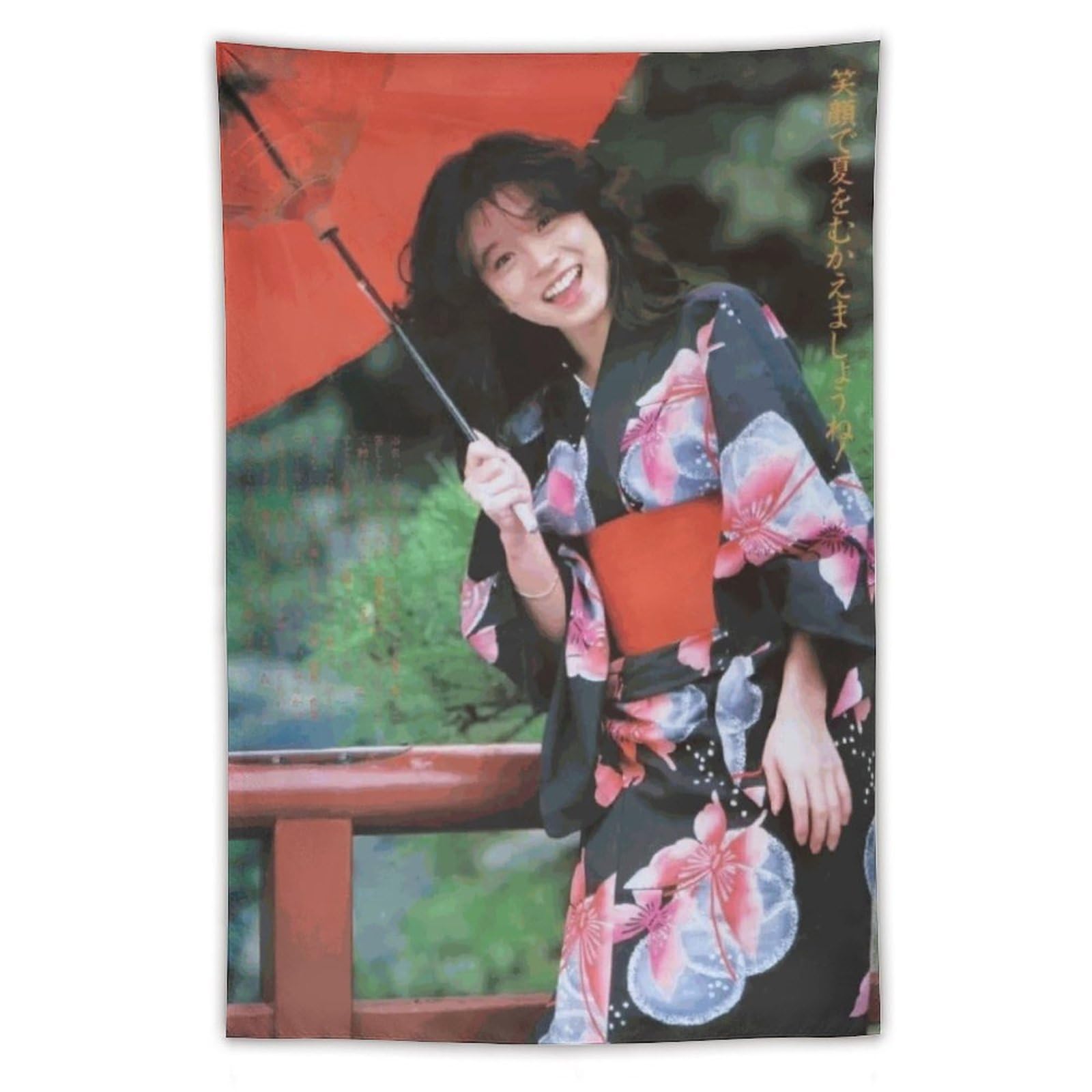 中森明菜　タペストリー Amazon.co.jp: [Lisianthus] 中森明菜 タペストリー ポスター 壁