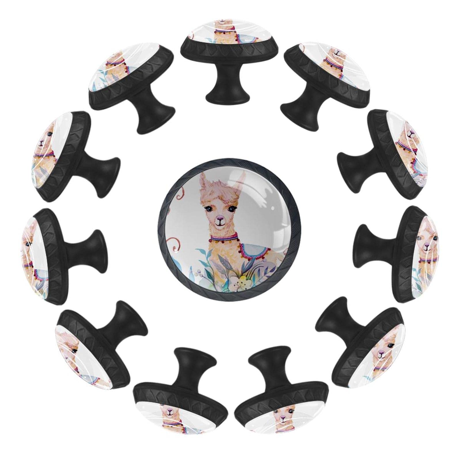 Poignées de tiroir lama lot de 12 boutons de meuble 35 mm pour relooker une commode