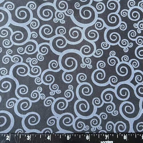 The Yard - Tessuto 100% Cotone Trapuntato per Cucito Creativo, Trapuntatura, Artigianato Fai da Te (n. 38 - Animali del Bosco Riccio Rhino Gufo)