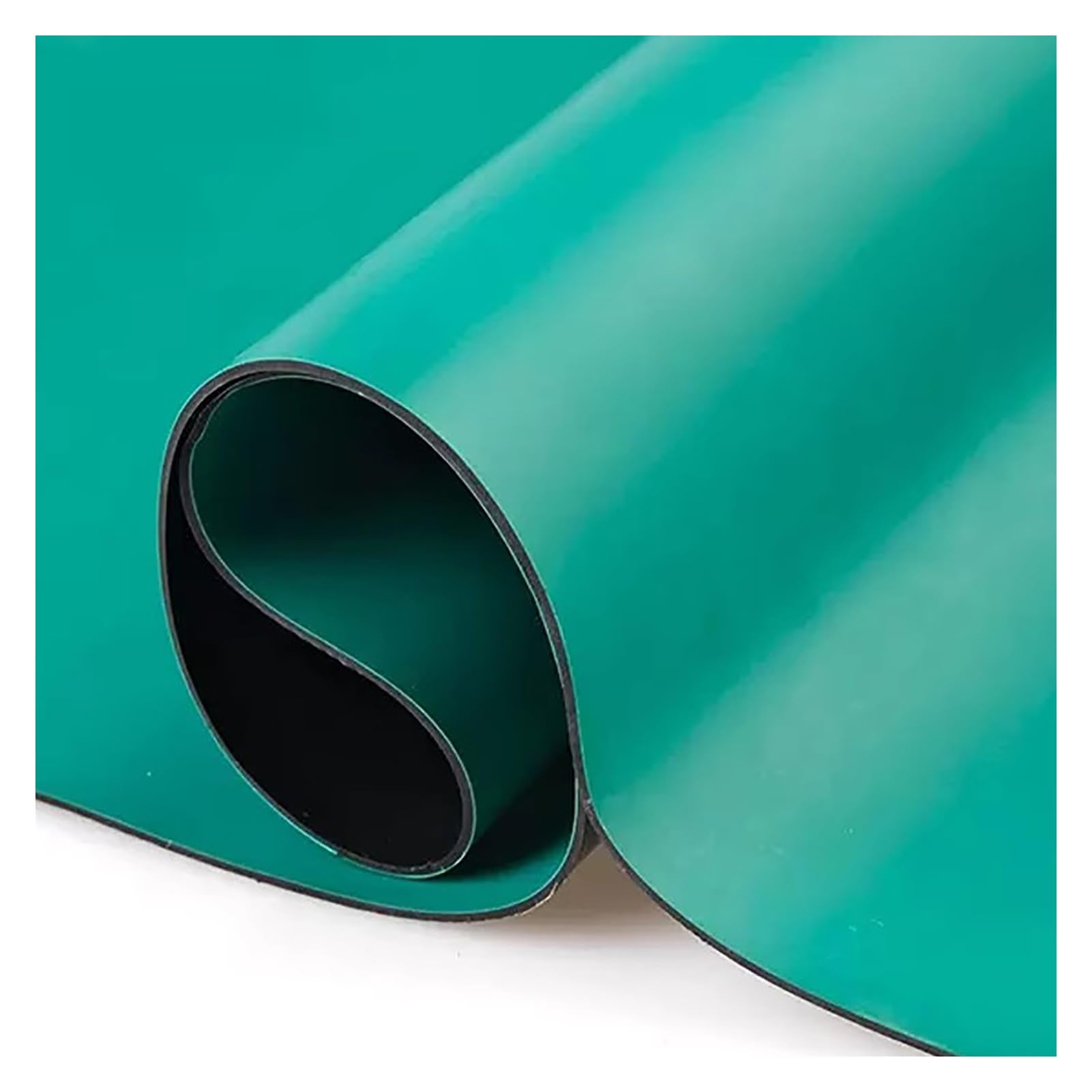 Alfombrilla para banco de trabajo de prevención estática, protector de mesa antiestático de 2 mm de grosor, para trabajos de mantenimiento y uso de escritorio, duradero y fiable, 122 x 1000 cm