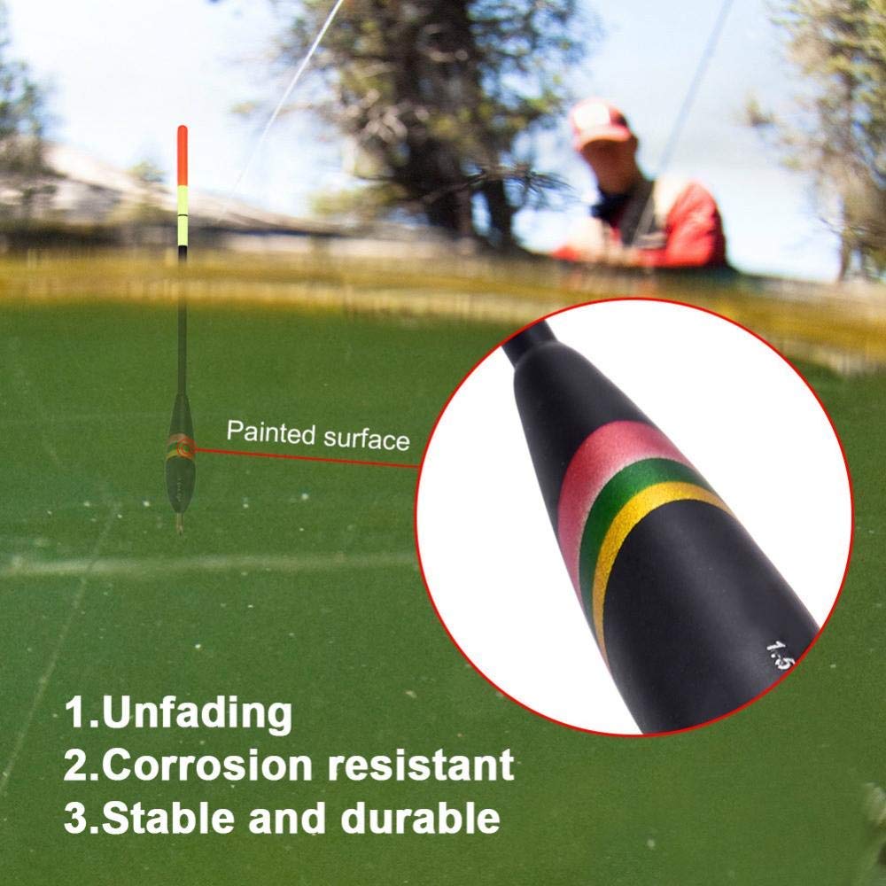 Amazon.co.jp: 釣り浮き 3点セット 釣りフロート 7.5g 6.5g 5.5g 釣具