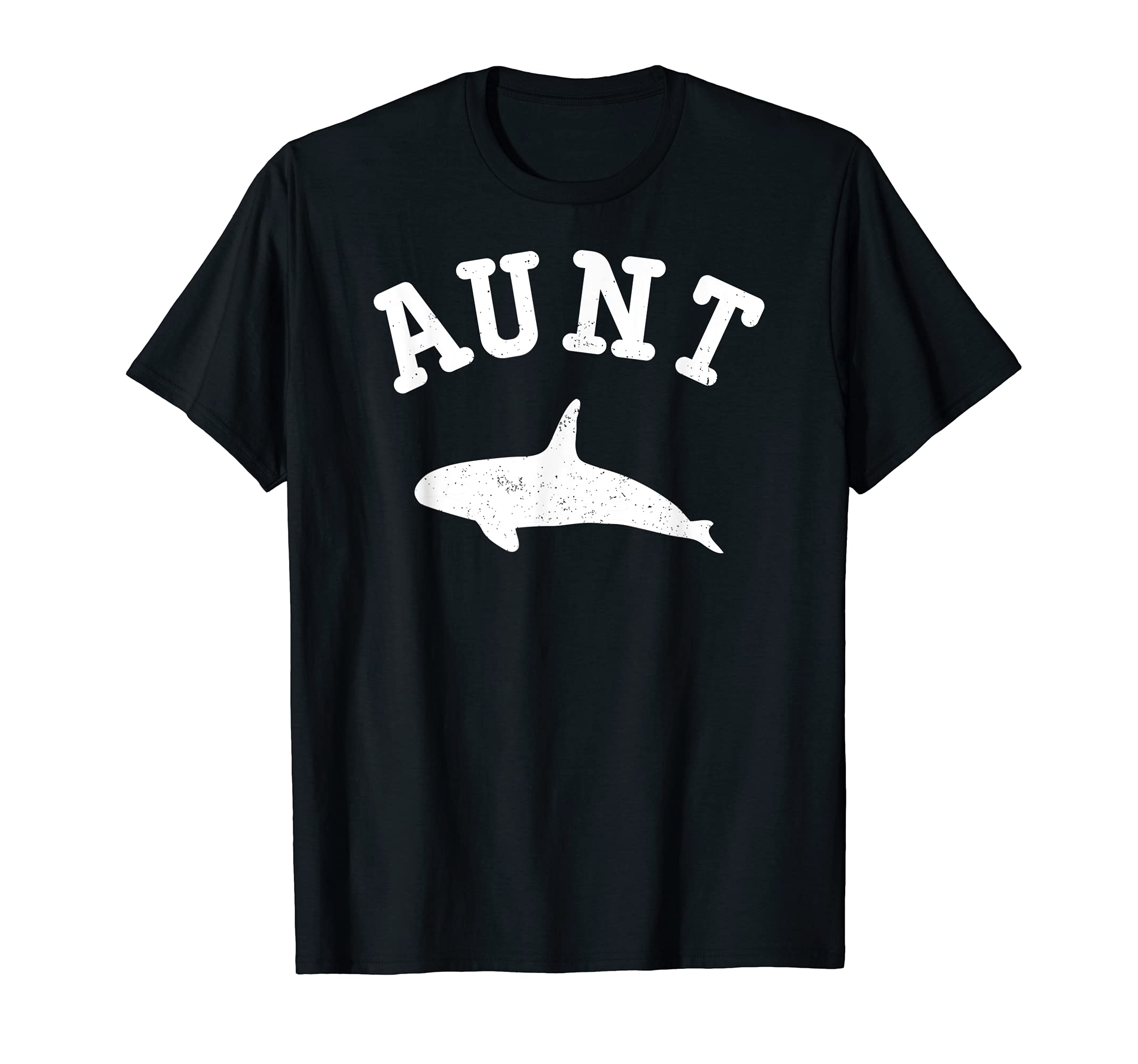 Killer Whale Aunt T-shirt, Funny Gifts for Aunt