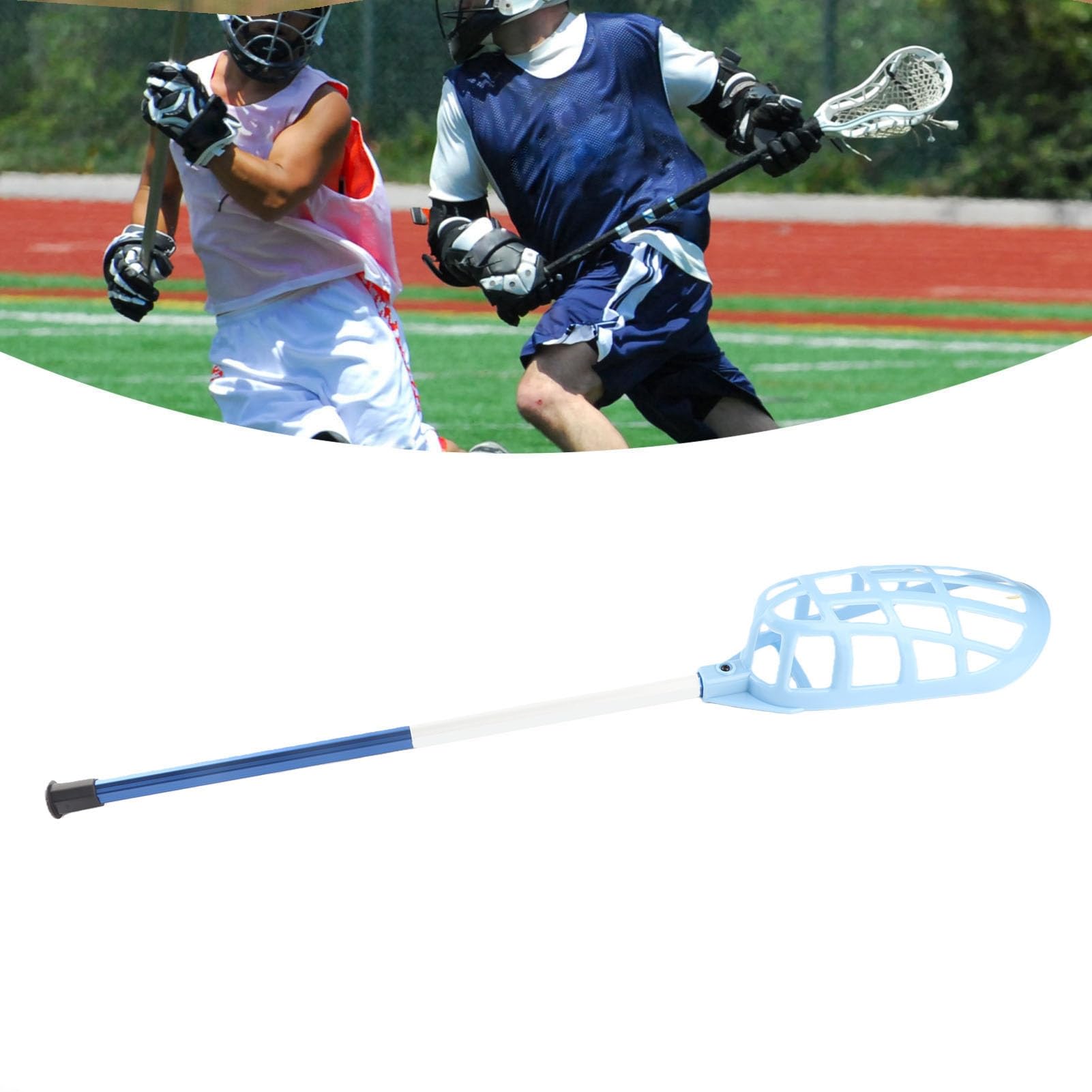 EMUKOEP Lacrosse-Trainingsschläger, Leichter Schläger aus Aluminiumlegierung für Anfänger, Ideal Zum Üben und Wettkampfspielen