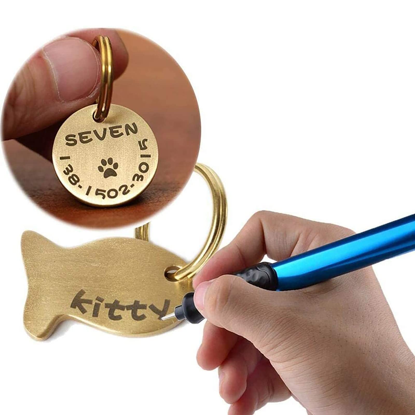 Amazon.co.jp: 電池式 電動 彫刻ペン 金属 木材 ガラス 文字入れ 刻み