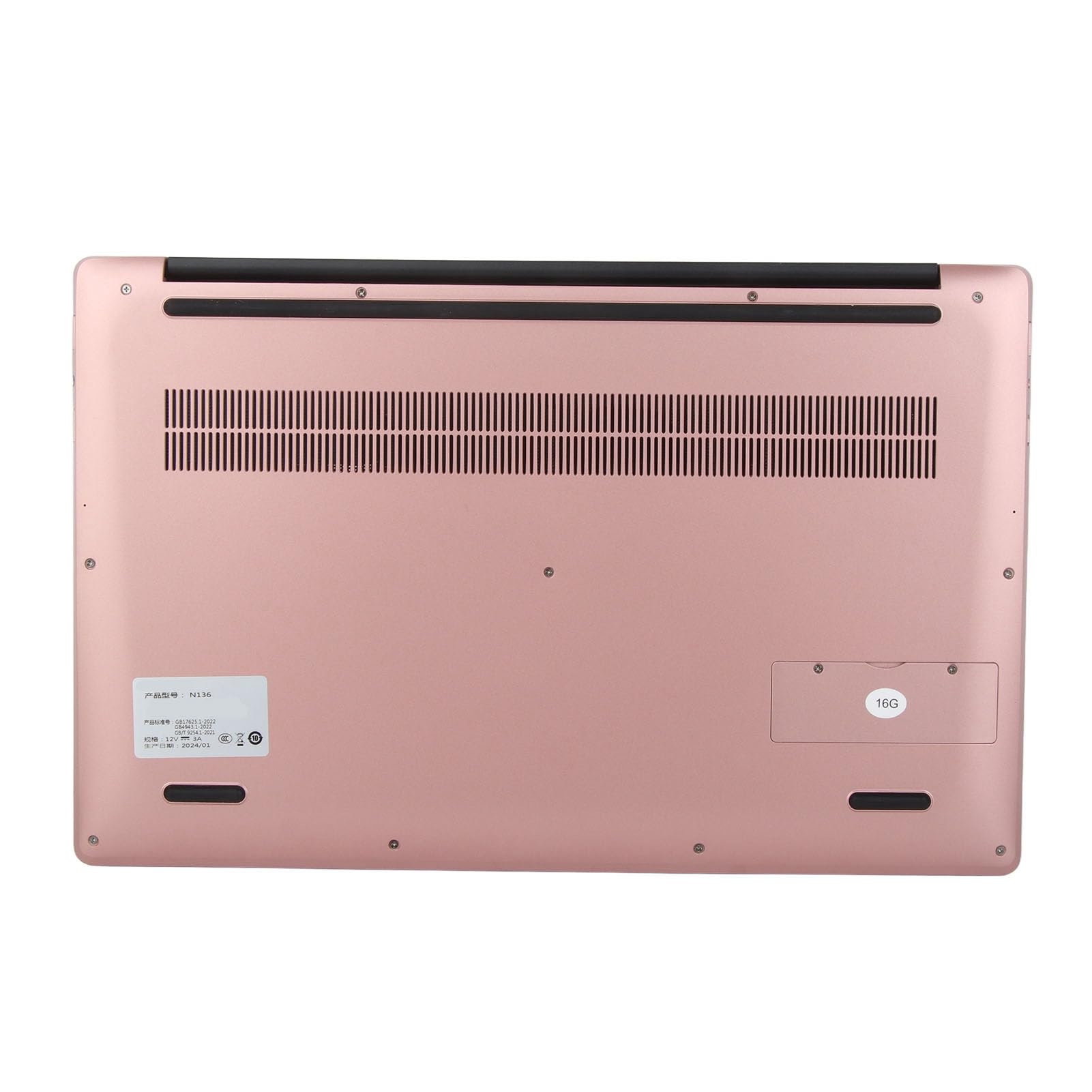 Domary Laptop 15,6 Cala dla 11 z Procesorem Celeron N5095, 16 GB RAM,