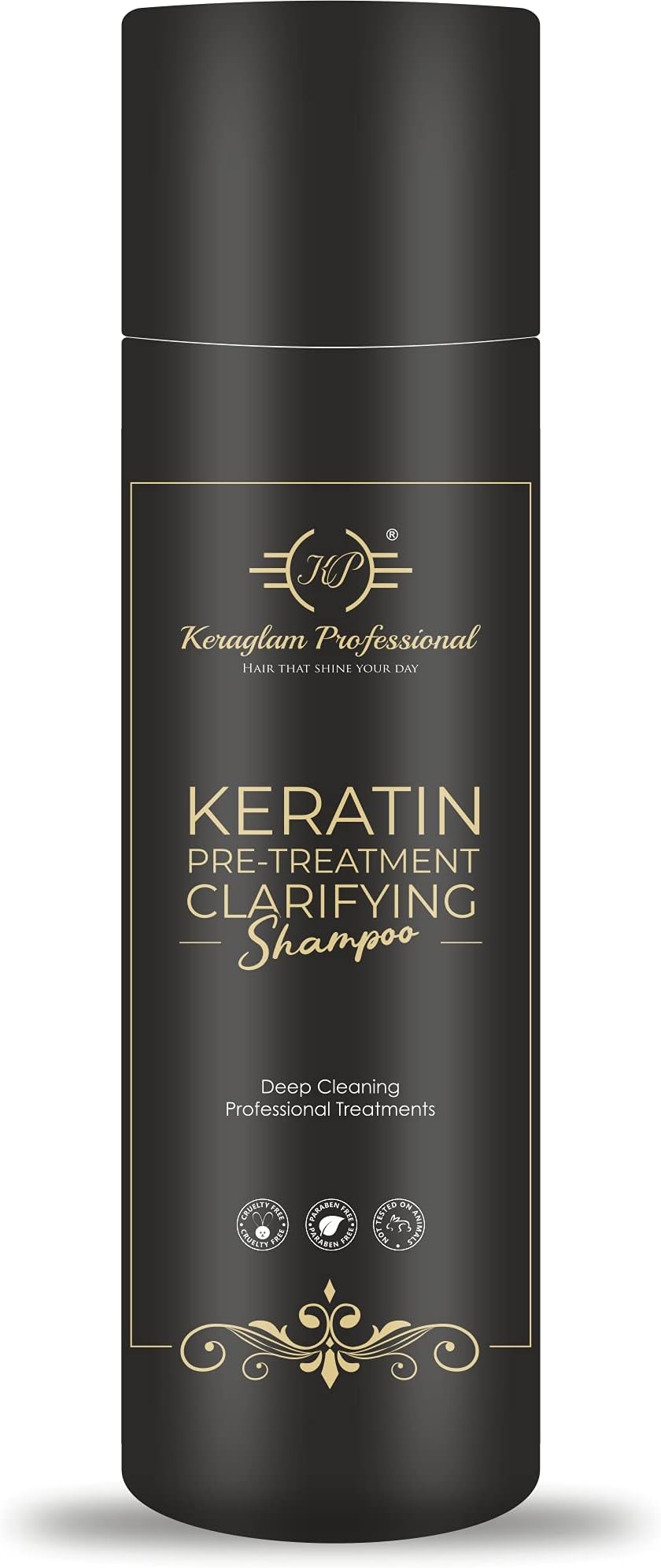 Keratin Pre-Treatment Clarifying Shampoo Deep Cleansing for Smooth, Healthy Hair 300ML
